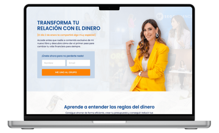Landing libro Eli
