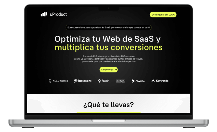 Landing uProduct